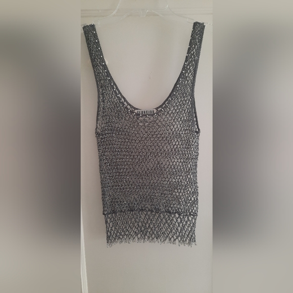 Rare and vintage stunning beaded tank top by Georgiou Studios - Picture 2 of 5
